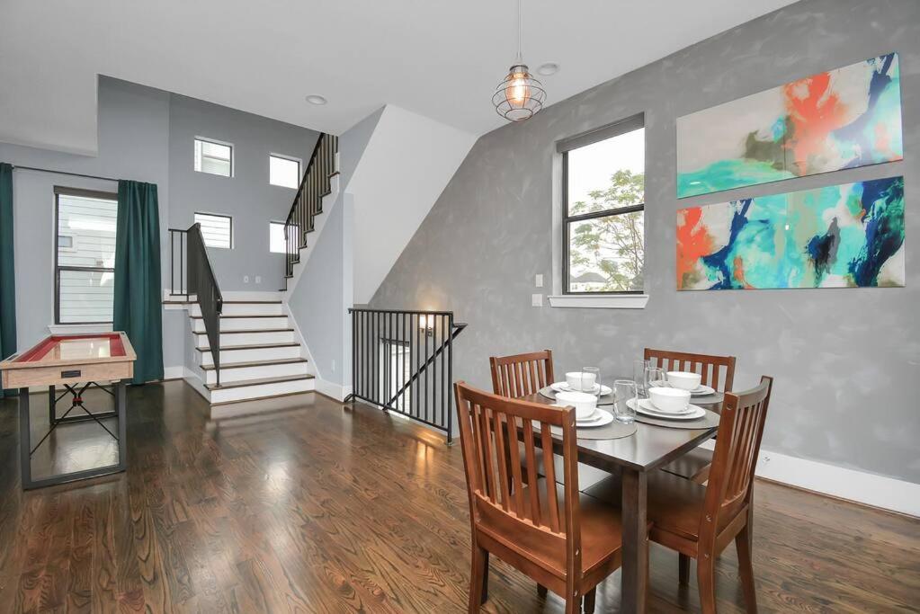 יוסטון Skyline Views - Sleeps 10 Home Near Downtown מראה חיצוני תמונה